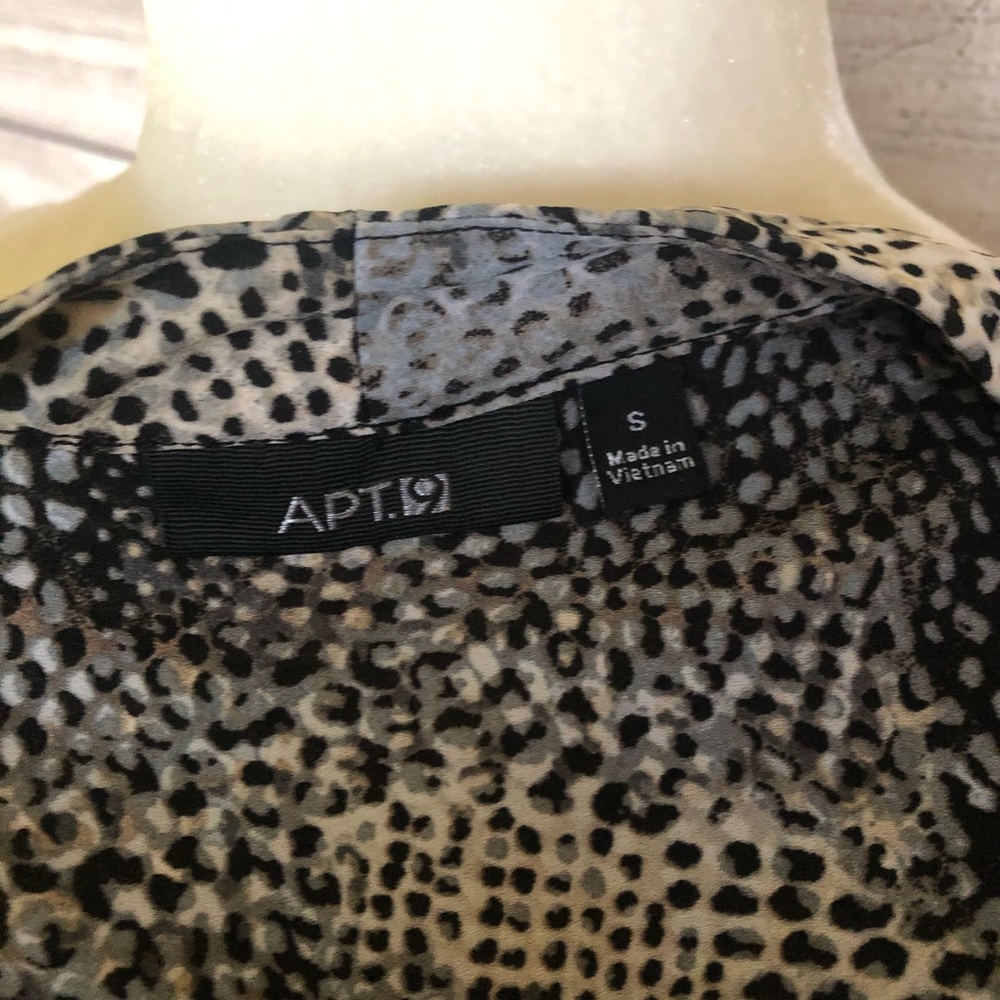 Apt. 9 | Python Print Wrap Blouse - Picture 3 of 3